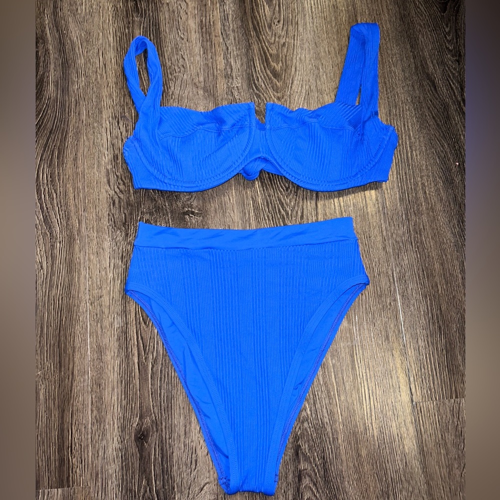 L*space Underwire Top/High waisted bikini